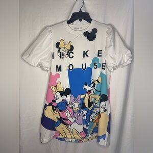 And Now This Mickey Mouse and friends mini dress